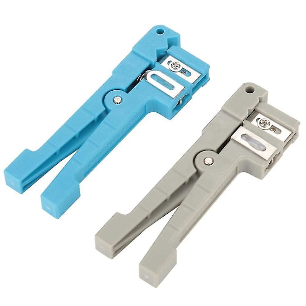 Wire Stripping Tool, fiberoptisk mantel koaksial, 45-162+45-163-grå*blå