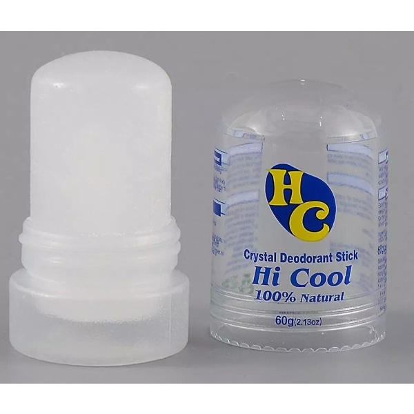 60g Pure Natural Antiperspirant Deodorants Stick Antiperspiranter Alun Crystal Deodorant Stick för att ta bort svettstink under armarna