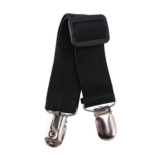 Justerbar sengetrekk i kraftig kvalitet (4-pakning), Cover Grippers Suspenders Holder Band Straps Clips Fasten