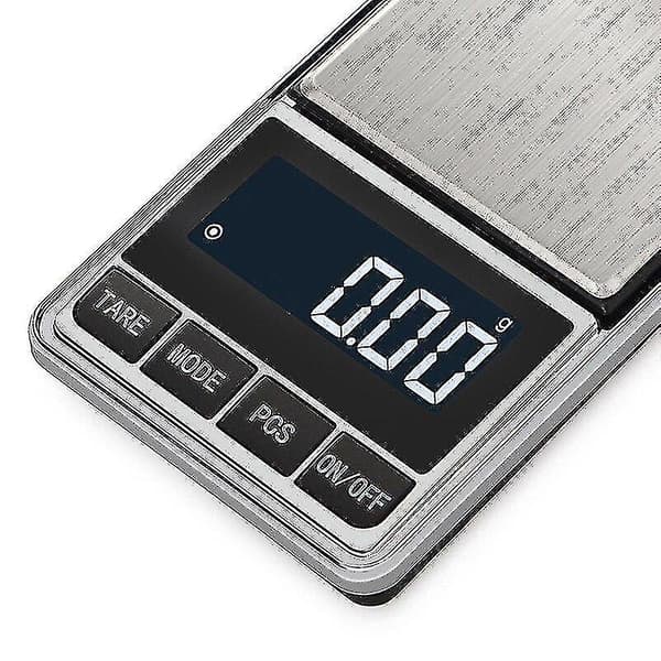 Mini Elektronisk Vektskål Digital Lommevekt Presisjon Smykkevekt Balanse Gram Vektskål