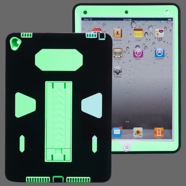 Fr Ipad Pro 9,7 Inch Silikon Cover Stand Case Stofest Schutzhlle Schwarz