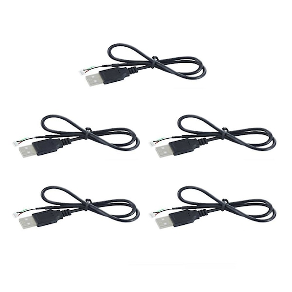 5 st USB till 5-stifts 1,0 mm anslutningskabel för USB-kameramodulbräda Ov5640 Hbv-5640 Längd 50 cm Adapte