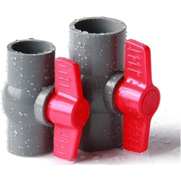PVC-kuleventil, Plastkuleventil (40 mm)