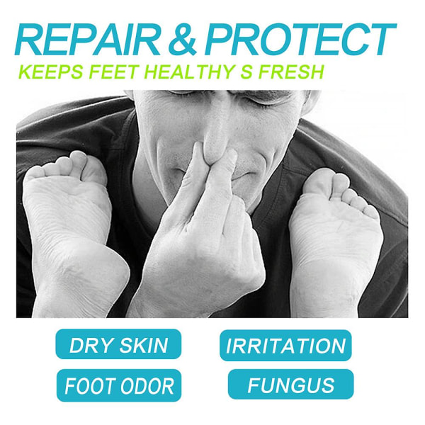 3x Deodorant Foot Spray 30ml Naturlig luktfjerner Stinky Feet Hudpleie Deodorant Supplies Spray