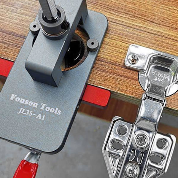 Tasku reiät Mud Holes Shop Hinge Smock 35mm Kaapin saranan jig Porausreikä Porausreikä Perceives Poraus sarana Saranan reiät Reikäavaaja 8kpl
