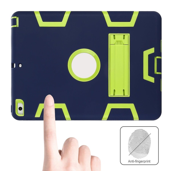 Ny marinegrøn til Apple Ipad 4 etui Cover Shockproof Cool Rubber Stand Us Stock