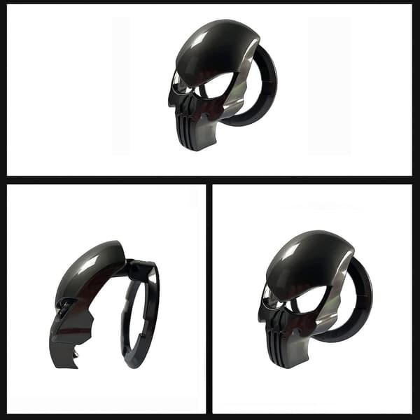 Dde Skull Bilstartknappskåpa, Motorstart Stoppknappskåpa, 3D Tändskydd Bil