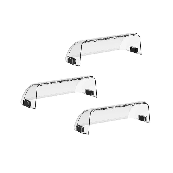 3 stk. Deflektorer Justerbar Magnetisk Varme Enkel Justering Mellom 10-14in For Venter Sidevegg Gulv Tak