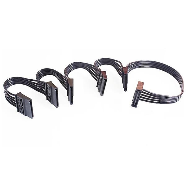 Datamaskin server harddisk 15pin Sata adapter 1 til 5 splitter forlengelseskabel