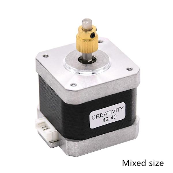 Steppermotor 42-34 med 40 tænders messing ekstruderingsgear til Ender-3 Cr10