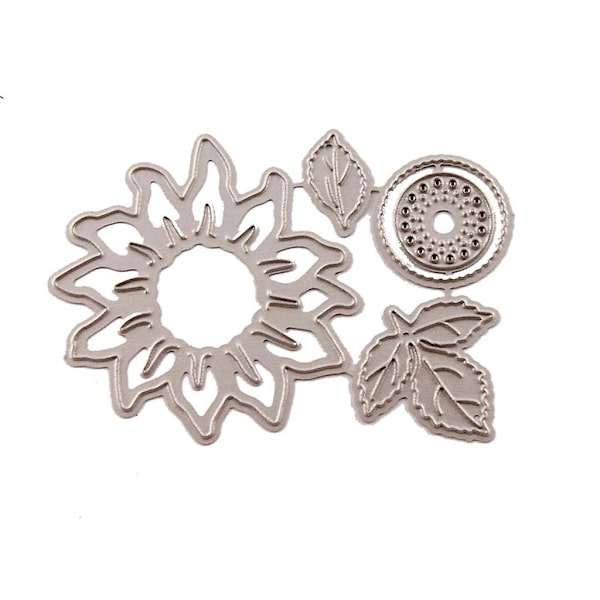 Bladmetallskärningsformar Stencil Diy Scrapbooking Album Stämpelpapperskort Embossin