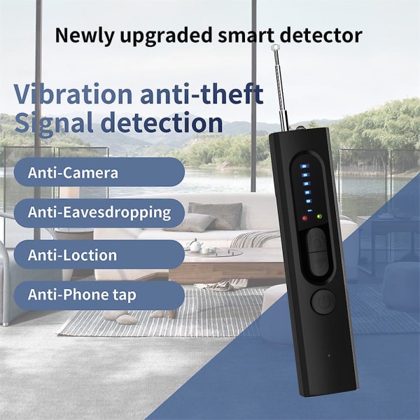 Universal Anti-oprigtig aflytning detektor Bærbart Anti Tap Unseen Camera