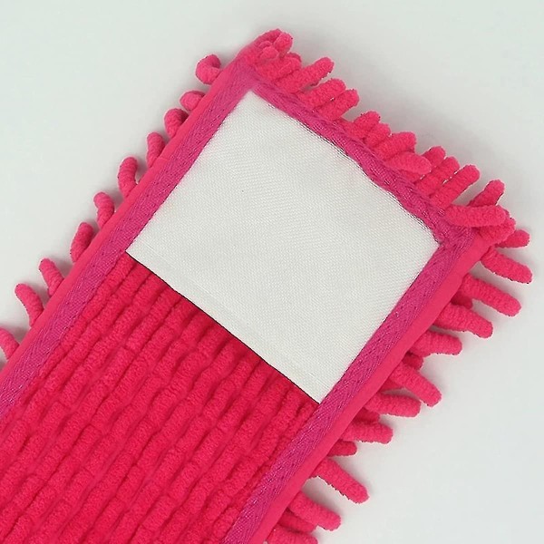 4 kpl kangasmoppipää Vaihda kangaspuhdistusliina Kotitalouspuhdistustyökalun lisävaruste, Noin 40 x 12 cm