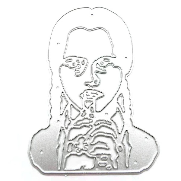 1 stk. pige metal skæredør DIY Scrapbooking papir dagbog kunst håndværk tilbehør
