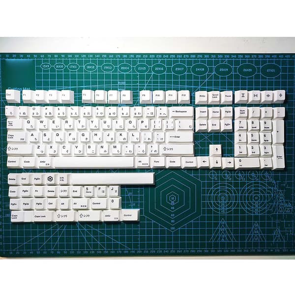 137 taster Cherry profil Dye Sublimation Keycap til Mx Cherry mekanisk tastatur