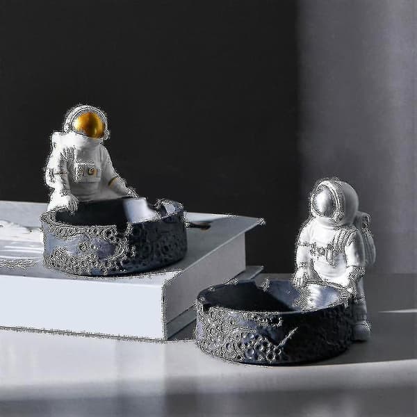 Harts Askafågel Astronaut i Resin - Silver