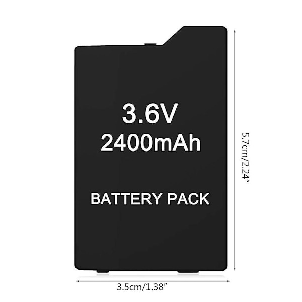 Batteri till spelkonsol för Psp 2000 och Psp 3000 3,6v Batteri Psp-s360