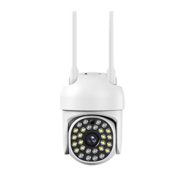 1080p Wifi IP-kamera Utendørs Trådløs Video Overvåking AI Menneskelig Deteksjon Fargenatt Syn
