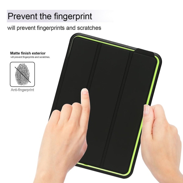 Grønt Smart Cover + Shockproof Defender Case til Apple Ipad Pro 9.7