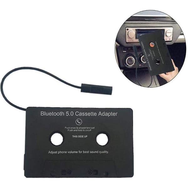 Bil Audio Bluetooth Kassette Modtager Båndafspiller Bluetooth 5.0 Kassette Aux Adapter