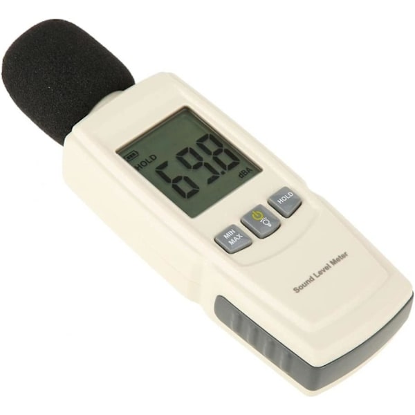 Äänimittari - Kannettava Digitaalinen LCD-Äänimittari Melunmittauslaite 30db - 130db Desibeliä
