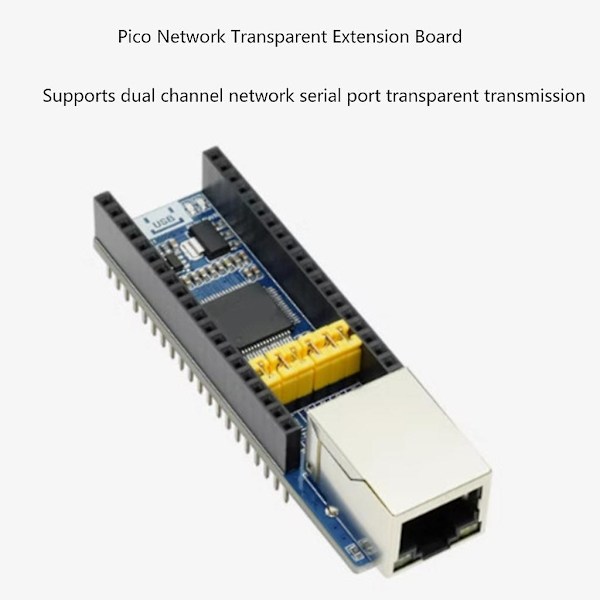 Ethernet til UART-konvertermoduler Hat Breakout Shield Board for Rpi Rp2040