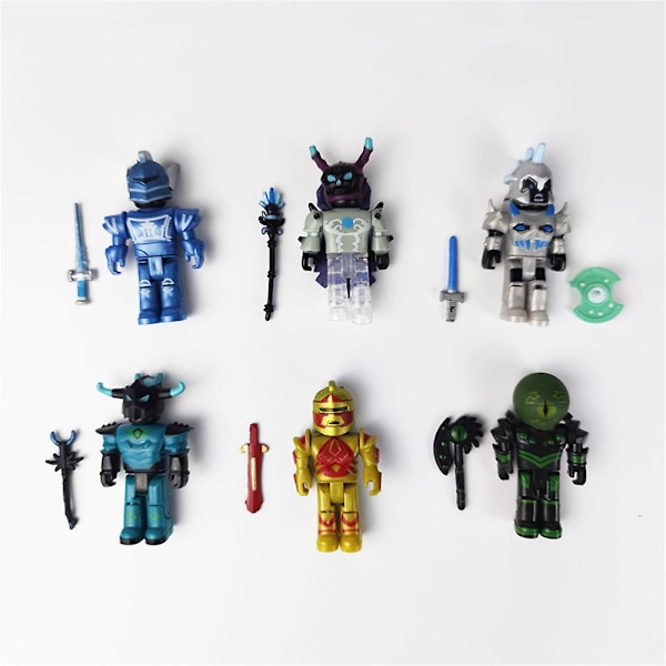 Roblox Spel Mini Actionfigurer Samlarobjekt Modellleksaker Set Borddekoration Barnfödelsedagspresent b