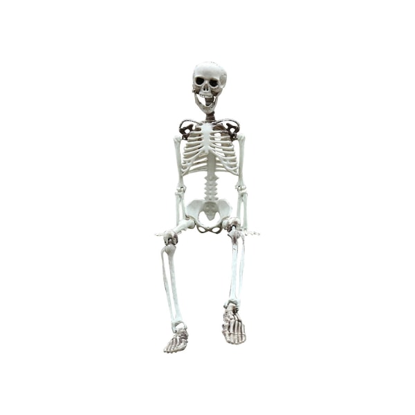 Halloween Dekoration Skelett Plastben med rörliga leder 90cm