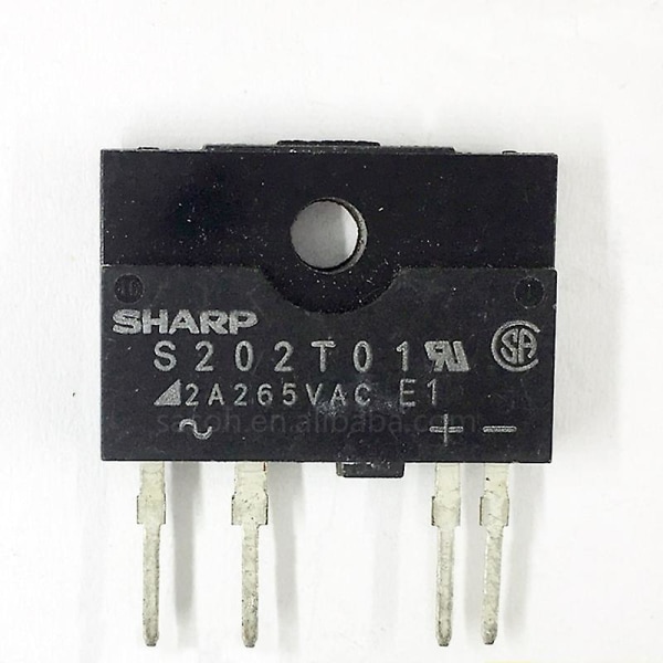 2 STK/parti OriginalaI S202T01 S202T01F eller S202T02 S202T02F DIP-4 Solid State-releer