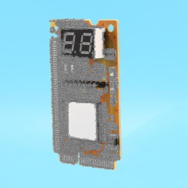 2-sifret bærbar datamaskin PC Mini Pci Pci-e bærbar analysator tester hovedkort feilsøking checker Diagn