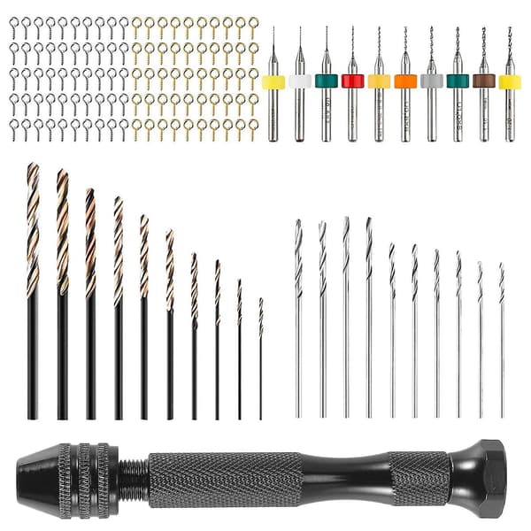 Handborr Bits Set Pin Handborr 21 Pcs Mini Twist Borr Bits Och 10 Pcs Pcb Mini Borr Bits Med