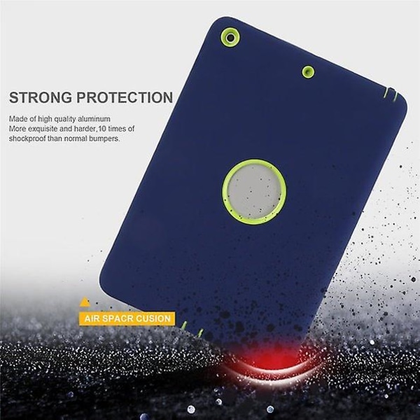 Marinegrøn til Apple Ipad 4 Slim Best Shockproof Case Cover Julegaver