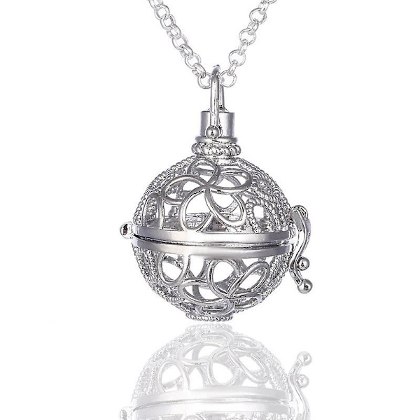 Harmony Ball Aromaterapi Olier Æterisk Diffuser Halskæde til Kvinder Vedhæng Halskæde Piger Smykker,