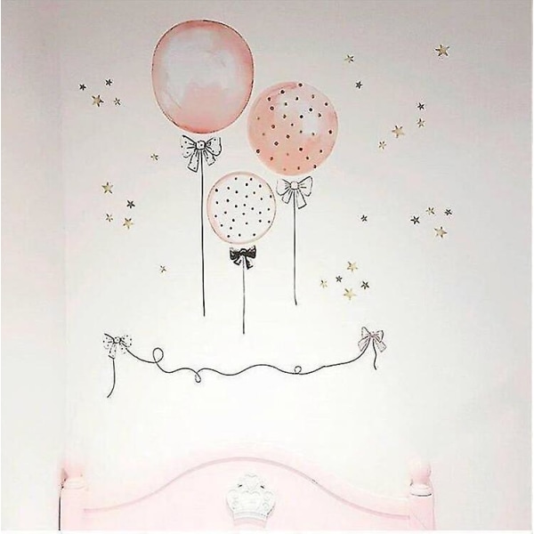 2019 Ins Flamingo väggdekor för barns lekrum Ballong väggdekoration sovrum