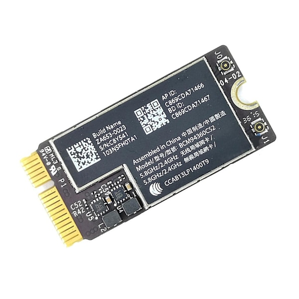 Bcm94360cs2 Bluetooth-kompatibel 4.0 Wifi Airport-kort til Book Air A1466 A1465