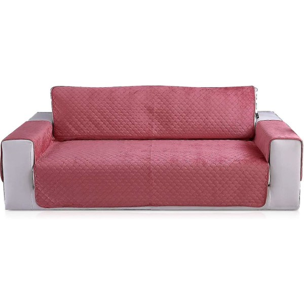 Sklisikker Sofa Deksel Sofa Beskytter Sofa Lenestol Beskytter Sofa Beskytter (rød, 2 Seater)