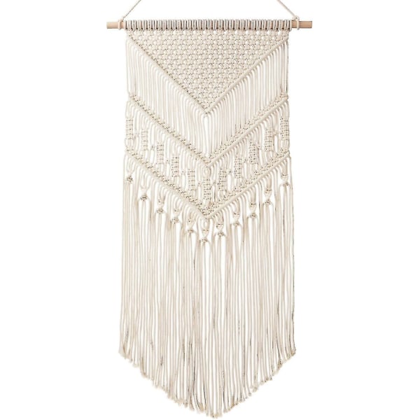 Macrame väggdekoration Boho dekoration vävd väggdekoration bohemisk vävnad vävd bomullsdekoration present vardagsrum sovrum bröllopsfest dekoration