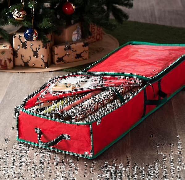 Förvaringsväska för julklappspapper