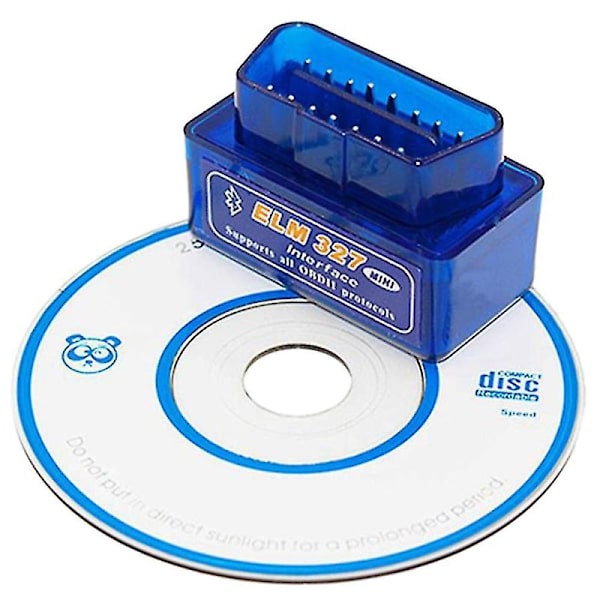 Ny Obd V1.5 Mini Obd2 Bluetooth Autoskanner Obdii 2 Bil 327 Testare Diagnostiskt Verktyg För Android Wi