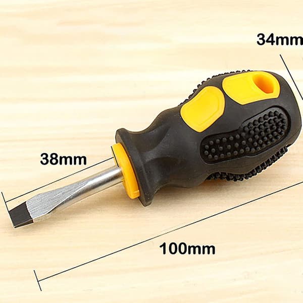 Mini Phillips Flat Head Skrutrekker i Rustfritt Stål 02