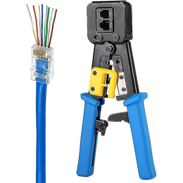 Rj45-krimpværktøj til standard- og afslutnings-Rj45-stik Starlight