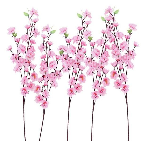 Persiko blomma simulering blommor konstgjord blomma bröllop körsbärsblomma falsk blomma