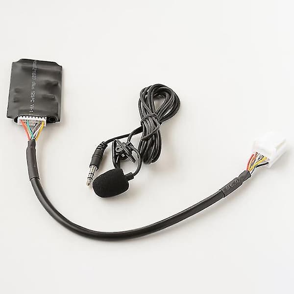 Bluetooth Aux -sovitin Handsfree -levykehä Mikrofonilla Bluetooth -yhteysmoduuli