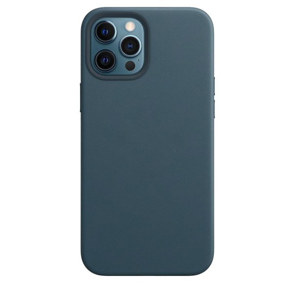 1 stk La Bleu Apple Skinnveske med (for iPhone 12 Pro Max)