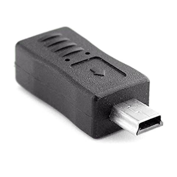 Micro-usb han til mini usb hun adapter T-port adapter