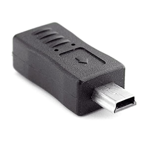 Micro-USB hane till Mini USB hona adapter T-port adapter
