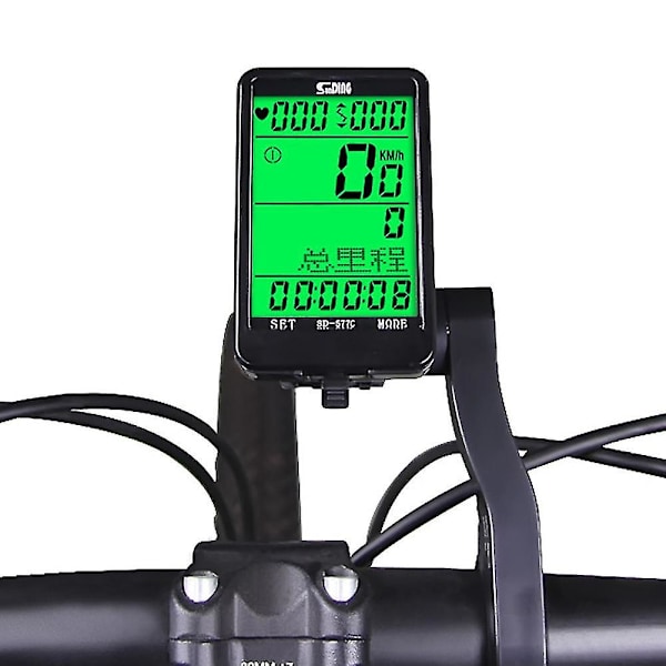 Sd-689 Multifunktionel cykelstyrforlænger Mtb racercykel computer og klokke