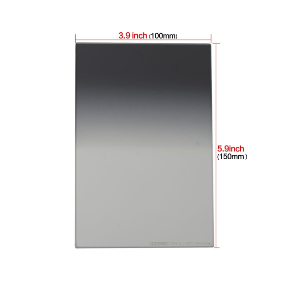 Zomei 100mm Gradual Neutral Density Square Filter Gnd16 For Cokin Z Series