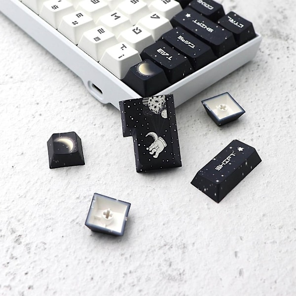81-tasters Keycaps Ytre Rom Tema For 61/64/68 Ansi/ Iso 60% Layout Mx-brytere