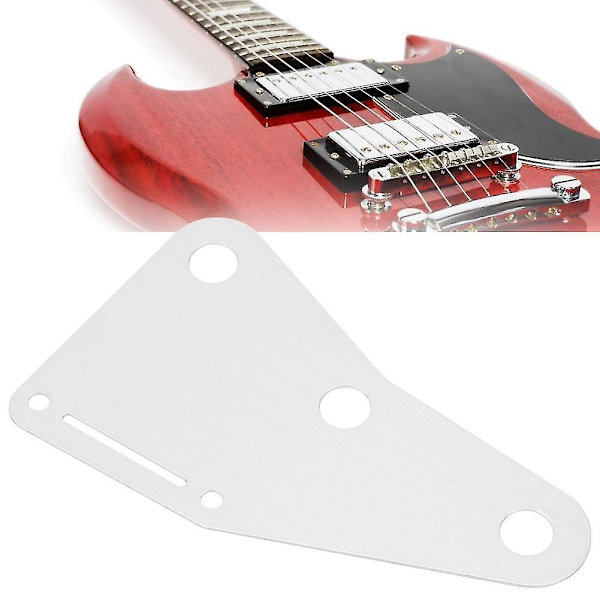 Aluminium gitarr plektrumskydd - 2 st skyddande plektrumskydd för musikinstrument